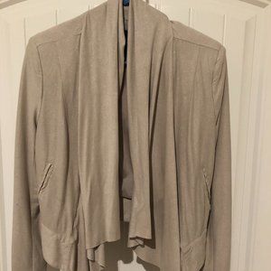 Drape Neckline Jacket